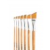 KCK PROFESSIONAL ANGLE LONG HANDLE BRUSH SET - BR 268-S